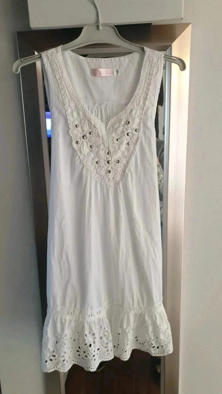 Robe blanche 4 ans